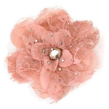 Tarina Tarantino - Lace Flower Anywhere Clip - Rose