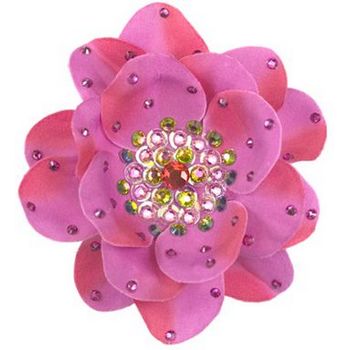 Tarina Tarantino - Large Poppy Flower Anywhere Clip - Fuchsia