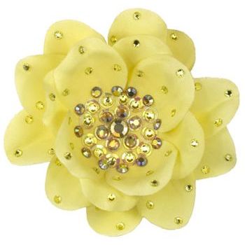 Tarina Tarantino - Large Poppy Flower Anywhere Clip - Jonquil