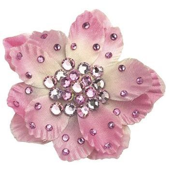 Tarina Tarantino - Silk Flower Flower Anywhere Clip - Lt. Pink