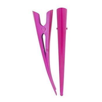 HB HairJewels - Solid Fuschia Banana Clips - Set of 2 Clips