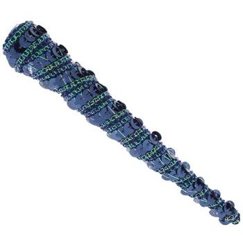 Karen Marie - Sequin Covered Condor Clip - Midnight Blue (1)