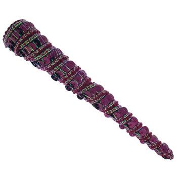 Karen Marie - Sequin Covered Condor Clip - Fuchsia (1)