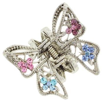 Karen Marie - Small Fancy Bow Claw - Assorted Colors (1)
