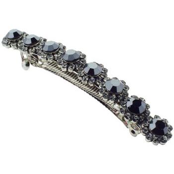 Karen Marie - Austrian Crystal Barrette - Black (1)