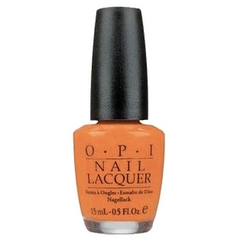 O.P.I. - Nail Lacquer - Tangerine Scene - Psychedelic Summer Collection .5 fl oz (15ml)