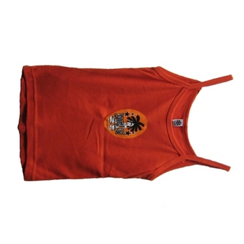 Knotty Boy - Limited Edition Vintage Logo Cotton Tank - Orange (Size M/OS)