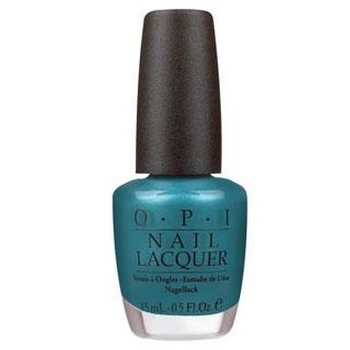 O.P.I. - Nail Lacquer - Teal The Cows Come Home - Brights Collection .5 fl oz (15ml)