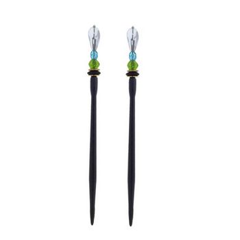 Mei Fa - Hairstyx - Trio - Short Hairsticks - (Set of 2)