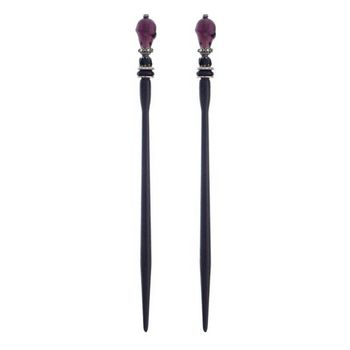 Mei Fa - Hairstyx - Tripoli - Long Hairsticks - (Set of 2)