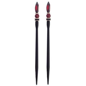 Mei Fa - Hairstyx - True - Long Hairsticks - (Set of 2)