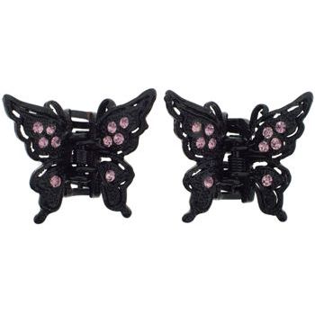 Karen Marie - Accent Butterfly Claw - Lavender (Set of 2)