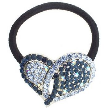 Karen Marie - Large Heart Pony (1) - Shades Of Blue