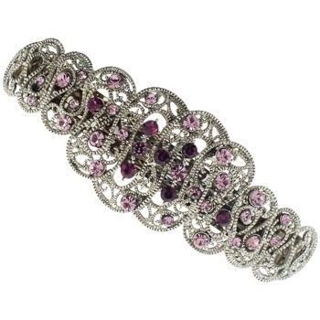 Karen Marie - Curvy S Barrette - Amethyst (1)