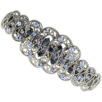 Karen Marie - Curvy S Barrette - Blue  (1)