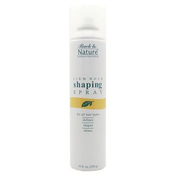 Back to Nature - Firm Hold Shaping Spray - 10 oz (250g)