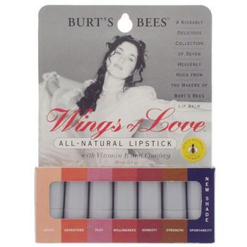 Burt's Bees - Wings of Love All Natural Lipstick - Mini Kit - 7 Shades