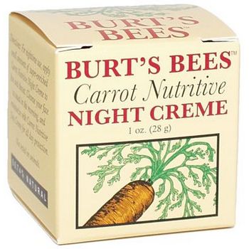 Burt's Bees - Carrot Nutritive Night Creme - 1 oz