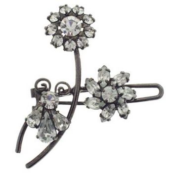 Alex and Ani - Small Flower Hair Clip - White (1)