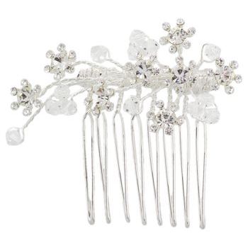 Betty Wales - Crystal Starburst Petite Side Comb (1)