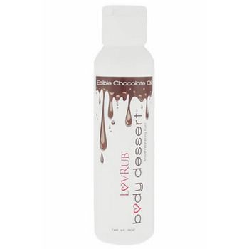 Health Rockers - LovRub - Body Dessert - Edible Chocolate Oil 4 oz