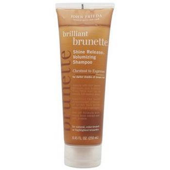 John Frieda - Brilliant Brunette - Shine Release Vol Shampoo - Chestnut to Expresso - 8.45 oz