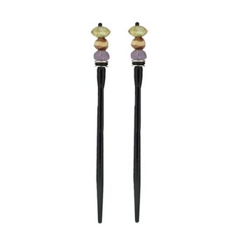 Mei Fa - Hairstyx - Cafe - Long Hairsticks - (Set of 2)