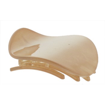 Camila - Round Flat Claw - Small - Beige