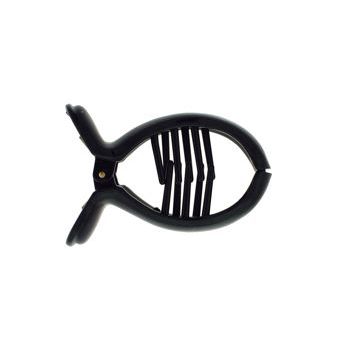 Camila - Goldfish Claw - Small - Black