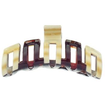 Camila - Chain Link Claw (L) - Tort/Beige