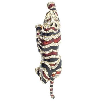 Ciner - Jeweled Bengal Tiger - Brooch Pin (1)