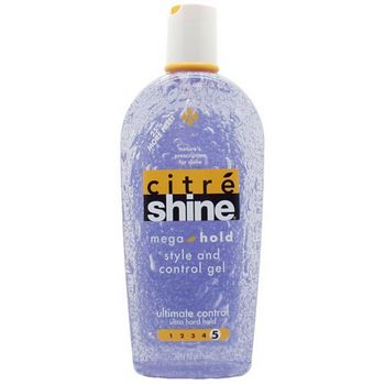 Citre Shine - Mega Hold - Style & Control Gel - Ultra Hard Hold - 20 fl oz (591 ml)