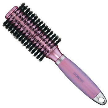 Conair Accessories - Gel Grips - Medium Boar Round Brush - Pink