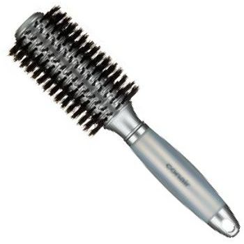 Conair Accessories - Gel Grips - Medium Boar Round Brush - Silver