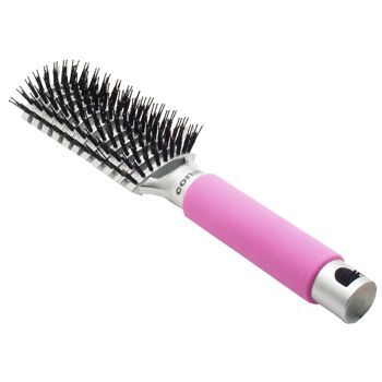 Conair Accessories - Ion Shine - Foam Handle Ladder Vent Brush - Pink (1)