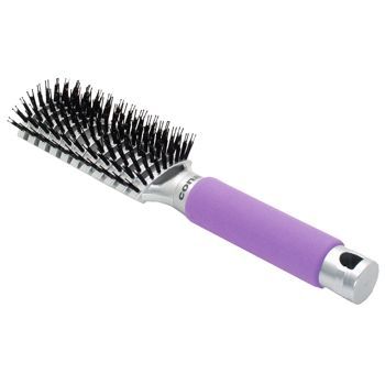 Conair Accessories - Ion Shine - Foam Handle Ladder Vent Brush - Lilac (1)