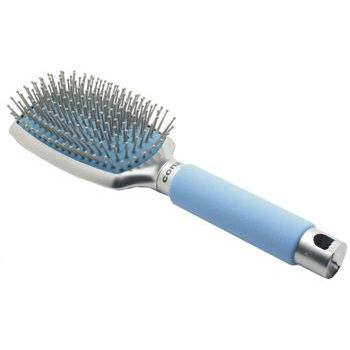 Conair Accessories - Ion Shine - Foam Handle Square Cushion Brush - Blue (1)