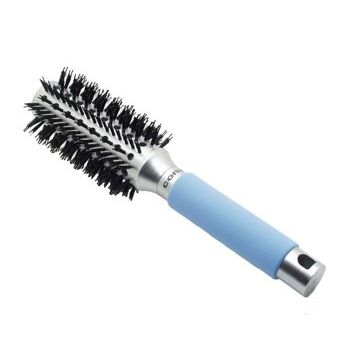 Conair Accessories - Ion Shine - Foam Handle Porcupine Rd Brush - Blue