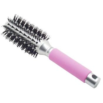 Conair Accessories - Ion Shine - Foam Handle Porcupine Rd Brush - Pink