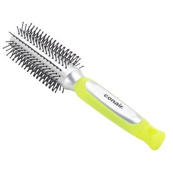 Conair Accessories - Ion Shine - Color Medium Nylon Round Brush - Lemon (1)