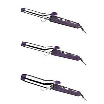 Conair - Supreme Irons Combo Pack: 3/4inch, 1inch & 1 1/2inch Barrel Diameters