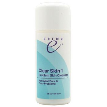 DermaE - Clear Skin 1 - Problem Skin Cleaner - 6 fl oz (180ml)