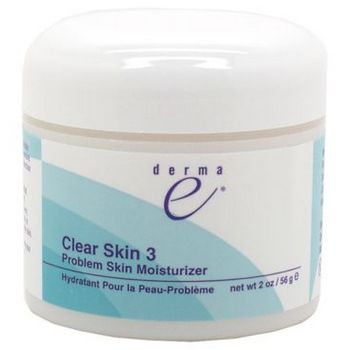 DermaE - Clear Skin 3 - Problem Skin Moisturizer - 2 oz