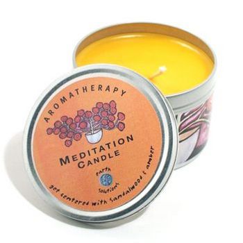 Earth Solutions - Aromatherapy Candle - Meditation