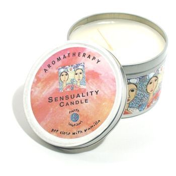 Earth Solutions - Aromatherapy Candle - Sensuality
