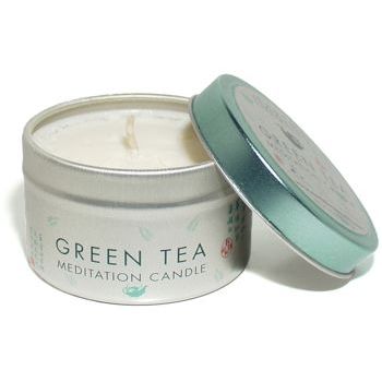 Earth Therapeutics - Green Tea Meditation Candle