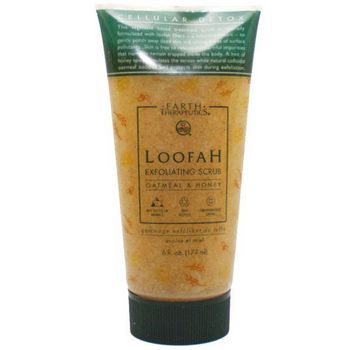 Earth Therapeutics - Loofah Exfoliating Scrub - Oatmeal & Honey