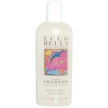 Ecco Bella - Silky Shampoo - Shea Butter - White Ginger & Mango  - 8.5 oz