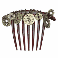 Evita Peroni - Eisa Comb - Brass (1)