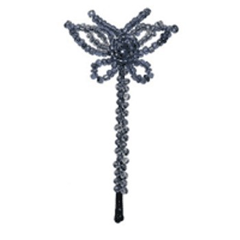 Evita Peroni - Fawn Bobby Pin (1) - Storm Blue